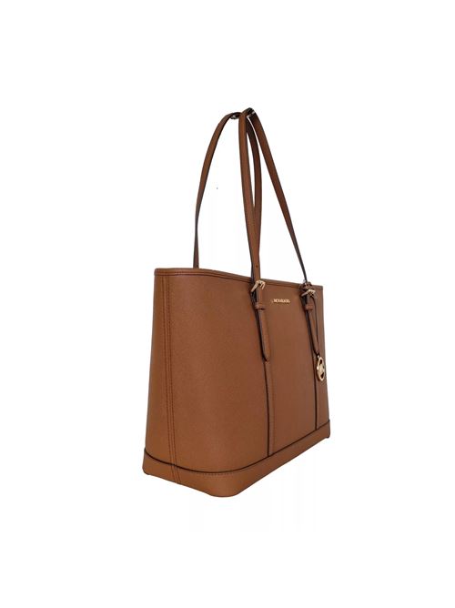 LG TZ SHLDR TOTE JET SET TRAVEL MICHAEL KORS | 35F0GTVT9L/LUGGAGE